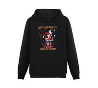 XIAOYE Bruce Dickinson Accident of Birth Black Hoodie Unisex Men's Graphic Sweatshirt 3XL