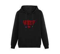 XIAOYE Hellfest Black Hoodie Unisex Men's Graphic Sweatshirt XL