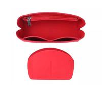 XIAOYIBAIHUOUK Insert de rangement de sac for sacs à main LV ALMA Liner bag Sac à main organisateur insert Wallet doublure sac de rangement(Red a,ALMA BB)