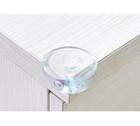 Xiaoyu 12PCS garde-boue claire, coins aigus imperméables, protecteurs d'angle pour bébé avec adhésif 3M, arrêtent les blessures à la tête des enfants, visage de chat