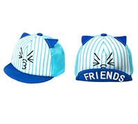 Xiaoyu bonnet de baseball pour bébés unisex, chapeau de chat pour chat pour enfant enfant enfant en bas âge, bleu