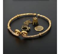 XIAOYUN Coffret de 4 pièces Black Myth Wukong en édition limitée pour Adulte, Jeu WU Kong Myth, Black Myth Wukong, Bandeau constrictif à l'échelle 1:1, Ensemble de Bijoux 4 pièces