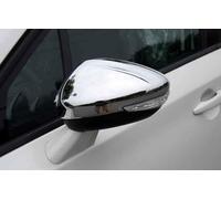 XIAOYUN Voiture Coque rétroviseur pour Peugeot 508 2011 2012-2018 Couvercle Capuchon Rétroviseur Extérieur Garniture Capuchon Rétroviseur Latéral Couvercle rétroviseur,Abs Chrome 2pcs