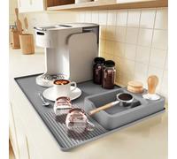 XIAPIA sous-Verre pour Machine à café avec Station Tamper pour De'Longhi
