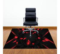 Xiaputcr Tapis Chaise de Bureau Antidérapant Tapis Gaming Sol 160 x 200 cm Tapis Protections Sol Chaise Bureau Tapis de Sol Gamer Tapis de Chaise Multi-Surfaces pour Parquet sols durs Carrelage