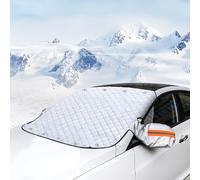 XIAQICA Couverture Pare Brise Voiture 150 x 111 cm Protege Pare Brise Givre Protection Pare Brise avec Aimant pour SUV Voiture Général Anti-Gel Neige Glace Soleil