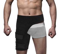 XIASABA Antaine et attelle de hanche sous le dos comprimé Manchon de Compression pour Hanche et Cuisse pour soulager la Douleur sciatique Stabilizing Hip Support Brace pour les muscles effilés