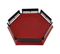 XIASABA Stade Arène de Combat pour Combattre Top Burst Fighting Training Ground Burst Battle Top Arena Stade de Combat Épaissi Détachable pour Burst Battling Tops Jouet de Jeu (215g/7,6 onces)