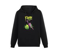 XIASHUN Elvira Mistress of The Dark Hoody Unisex Ptinted Hoodies Long Sleeve Men's Hooded with Pocket Black XXXL