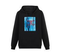 XIASHUN Menace II Society Hoody Unisex Ptinted Hoodies Long Sleeve Men's Hooded with Pocket Black L