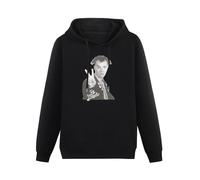 XIASHUN Rick from The Young Ones As The People Poet Played by Rik Mayall Tribute Unisex Hoody with Pocket Black XL