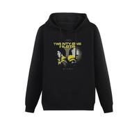 XIASHUN Twenty 21 One Pilots Hoody Unisex Ptinted Hoodies Long Sleeve Men's Hooded with Pocket Black S