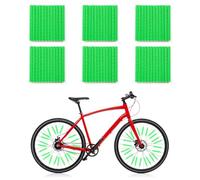 XIATIAN Réflecteurs de Rayon, 72 Pièces RéFlecteur de Roue Rayons, 360° Visibilité et Montage Facile, Catadioptre Velo, pour Rayon de VéLo RéfléChissants pour Tous Les Rayons de Vélo Standard
