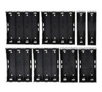 Xiatiaosann 4 types de boîtiers de batterie 18650, 1/2/3/4 emplacements x 3,7 V, boîte de stockage de batterie avec broche pour projets de circuits imprimés parallèles ou en série (lot de 8)