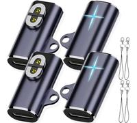 Xiatiaosann Adaptateur de câble de Recharge USB C Shokz pour Casque, câble de Recharge Type-C vers convertisseur magnétique Shokz pour AfterShokz Aeropex, OpenComm, OpenRun (Lot de 4, Type A)