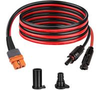 Xiatiaosann Câble Solaire vers XT60i Adaptateur de connecteur de Panneau Solaire vers XT60i 10AWG, câble d'extension Femelle XT60i pour Centrale électrique Portable Générateur Solaire(0.6m)