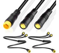 Xiatiaosann Capteur de Vitesse de vélo électrique 1T2 câble séparateur en Y, capteur de Changement de Vitesse Ebike vélo électrique pour Bafang BBS01 BBS02 BBSHD