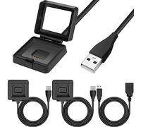 Xiatiaosann Chargeur pour Fitbit Blaze, Câble de Charge de Remplacement Adaptateur Dock Cordon USB pour Montre de Fitness Intelligente, 3.3ft/1m, 2 PCS