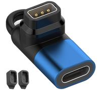 Xiatiaosann Chargeur USB C pour Coros Pace 2/Pace 3/Apex/Apex Pro/Apex 42 mm/Apex 46 mm/Vertix/Vertix 2 Montre Intelligente, convertisseur de câble de Charge de Type C, Adaptateur d'angle 90 degrés