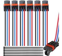 Xiatiaosann Connecteur de queue de cochon de prise d'alimentation d'impulsion pour Polaris Ranger XP 1000 RZR RS1 Pro général 2018 2019 2020 2021 barre de bus, 14 AWG, 6 pièces