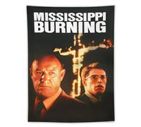 XIAYIMAO Affiche de film classique Mississippi Burning - Décoration murale imprimée - Peinture d'œuvres d'art décoratives modernes pour chambre à coucher - 152,4 x 203,2 cm