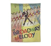 XIAYIMAO Affiche de film classique The Broadway Melody Tapisserie murale colorée en rouleau Tapisserie Art Peinture Image Décoration de chambre à coucher Maison 76,2 x 101,6 cm