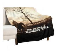 XIAYIMAO Bury My Heart at Wounded Knee Classic War - Couverture polaire pour lit, canapé, sofa - Couverture épaisse et chaude en flanelle douce, pelucheuse pour toutes saisons, 152,4 x 203,2 cm