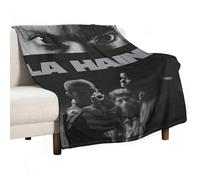 XIAYIMAO La Haine Movie Poster-2030 Couverture polaire épaisse et chaude en flanelle douce et pelucheuse pour toutes saisons 152,4 x 203,2 cm