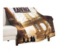 XIAYIMAO Lot de 4 couvertures molletonnées confortables et légères en flanelle pour toutes saisons, pour canapé, sofa et lit, 127 x 152,4 cm
