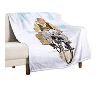 XIAYIMAO Nuovo Cinema Paradiso - Couverture en flanelle pour canapé, sofa, décoration de chambre à coucher, toutes saisons, 76,2 x 101,6 cm, 300 g/m²