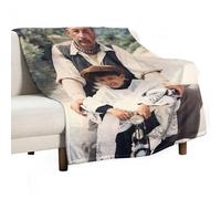 XIAYIMAO Nuovo Cinema Paradiso Movie Retro Poster (2) Couverture polaire douce et pelucheuse en flanelle légère 300 g/m² pour toutes saisons, 127 x 152,4 cm