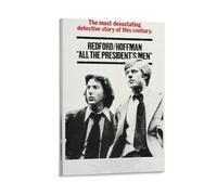 XIAYIMAO Poster de film All The President's Men - Impression sur toile - Affiches d'œuvres d'art esthétiques pour chambre - 60 x 90 cm