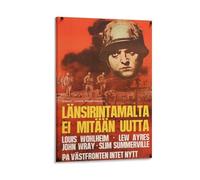 XIAYIMAO Poster de film classique All Quiet on The Western Front 2 image imprimée sur toile - Affiches d'œuvres d'art esthétiques pour chambre - 20 x 30 cm