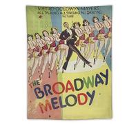 XIAYIMAO Poster de film classique The Broadway Melody - Art mural coloré - Tapisserie en rouleau - Décoration pour salon, chambre à coucher - 152,4 x 203,2 cm