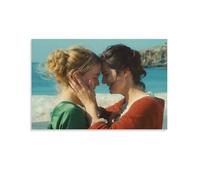 XIAYIMAO Poster de film Portrait d'une dame en feu (2) - Art mural - Impression sur toile pour salon - 50 x 75 cm
