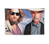 XIAYIMAO The Big Lebowski Poster (2) Tapisserie murale Art Impression moderne pour chambre à coucher familiale 152,4 x 228,6 cm