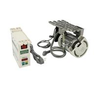 XIAYUHE Servomoteur Machine à coudre sans balais, moteur électrique sans balais 600 W, 100 points/min, 500-4500 tr/min, moteur divisé et contrôleur pour couture industrielle