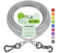 XiaZ Laisse réfléchissante très résistante pour Chiens de Grande Taille pesant jusqu'à 113,4 kg (15,2 m)