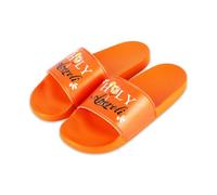 XIAZHDZ Aperol Gift - Chaussons de bain Aperol Spritz pour homme et femme - Unisexe - Avec imprimé « Holy Aperoli » - Chaussures d'été confortables et antidérapantes - Pour la plage, la piscine et les