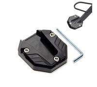 Xiazhi Extension de Béquille Latérale pour Honda F6C Valkyrie, Support de Béquille Élargisseur Stabilisateur Plaque D'Appui Base de Repose-Pied,A