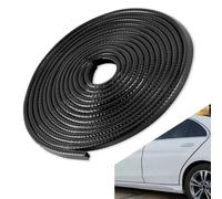 Xiazhi Protection Portière Voiture pour BMW 1er (F40 AB Bj.2019), 10M Protection Bord Portière Voiture en Forme U Anti-Fuite Joint Porte Voiture Protege Porte Voiture,Black