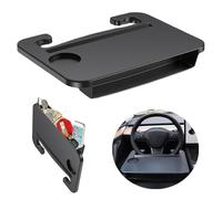 Xiazhi Table de Volant de Voiture pour Audi Q8 e-tron Sportback GE I 2020-2024, Tablette Multifonction pour Volant de Voiture Bureau de Volant Portable pour Voiture