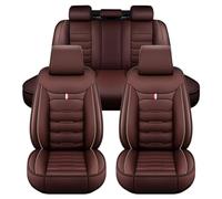 XIBANY Housse Siege Voiture pour Renault Clio V Life/Zen/Intens/R.S. Line/Business 2019 2020 2021 2022 2023, Ensembles de Housse Siège Voiture, Protecteur de Siège Respirant Imperméable,E Coffee