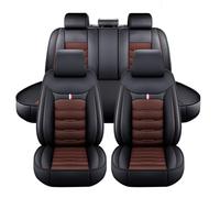 XIBANY Housses de Siège Auto pour Jeep Renegade Desert Hawk(BU)/Frostbite(BU)/Latitude(BU), Ensemble Complet 5 Places, Cuir PU Imperméable, Protection de Siège Respirant Anti-Rayures