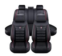 XIBANY Housses de Siège Auto pour Jeep Renegade Desert Hawk(BU)/Frostbite(BU)/Limited BU 4×4(BU) 4xe(BU), Ensemble Complet 5 Places, Cuir PU Imperméable, Protection de Siège Respirant Anti-Rayures