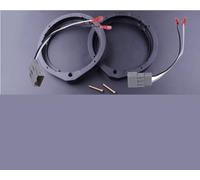 XIBANY pièce Automobile 2Pcs 6.5"/6.75" 165mm Speaker Adapter & Wire Harness Fit for Honda Civic Accord Crosstour CR-Z Insight pièce Automobile