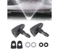 Xibao 2PCS Accessoires Auto,Buses de Jet de Lave-glace,Kit de Réparation du Tuyau D'essuie-glace,Connecteur de Tuyau de Lavage,Réglage de la Buse D'essuie-glace,Convient à la Plupart des Véhicules