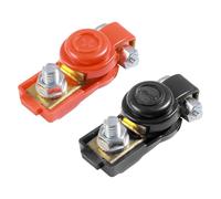 Xibao 2PCS Cosse Batterie Voiture,Cosse Batterie 12V 24V,Connectique de Batteries et Terminaux,Connecteurs de Déconnexion Rapide de Batteries,Convient aux Voitures,Caravanes,Bateaux,Camions