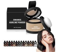 XIBHDN Waverlo Magic Root Cover Up, Root Touch Up Hair Powder, Hairline Powder Instantly Conceals Hair Loss, Stain-Proof 48 Hour (Light Yellow)