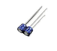 XIBIO 10pcs 10uF 16V Elna CE-BP 5x5mm 16V10uF Condensateur Audio Bipolaire Bleu